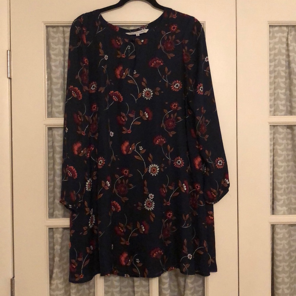 Cupcakes and cashmere Blue Floral Dress